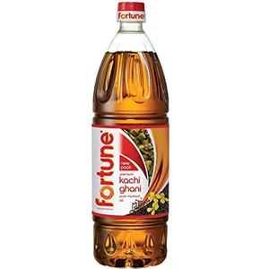 Fortune Kacchi Ghani Mustard Oil - 1 Liter