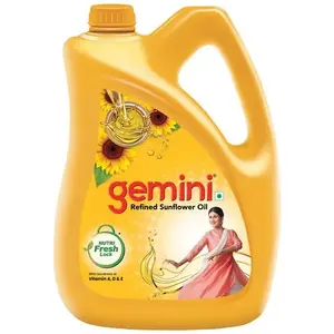 Gemini Refined Sunflower Oil (5ltr)
